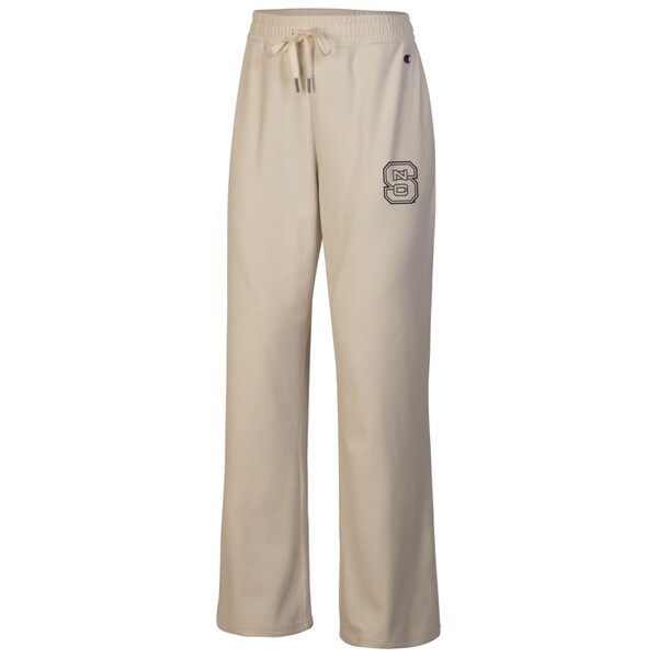 Beige Ladies Soft Touch Wide Leg Pa